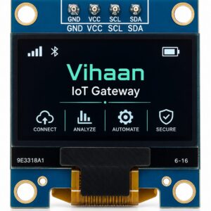 0.96 Inch OLED Display Module – I2C Interface (128x64) | Compact & High-Contrast