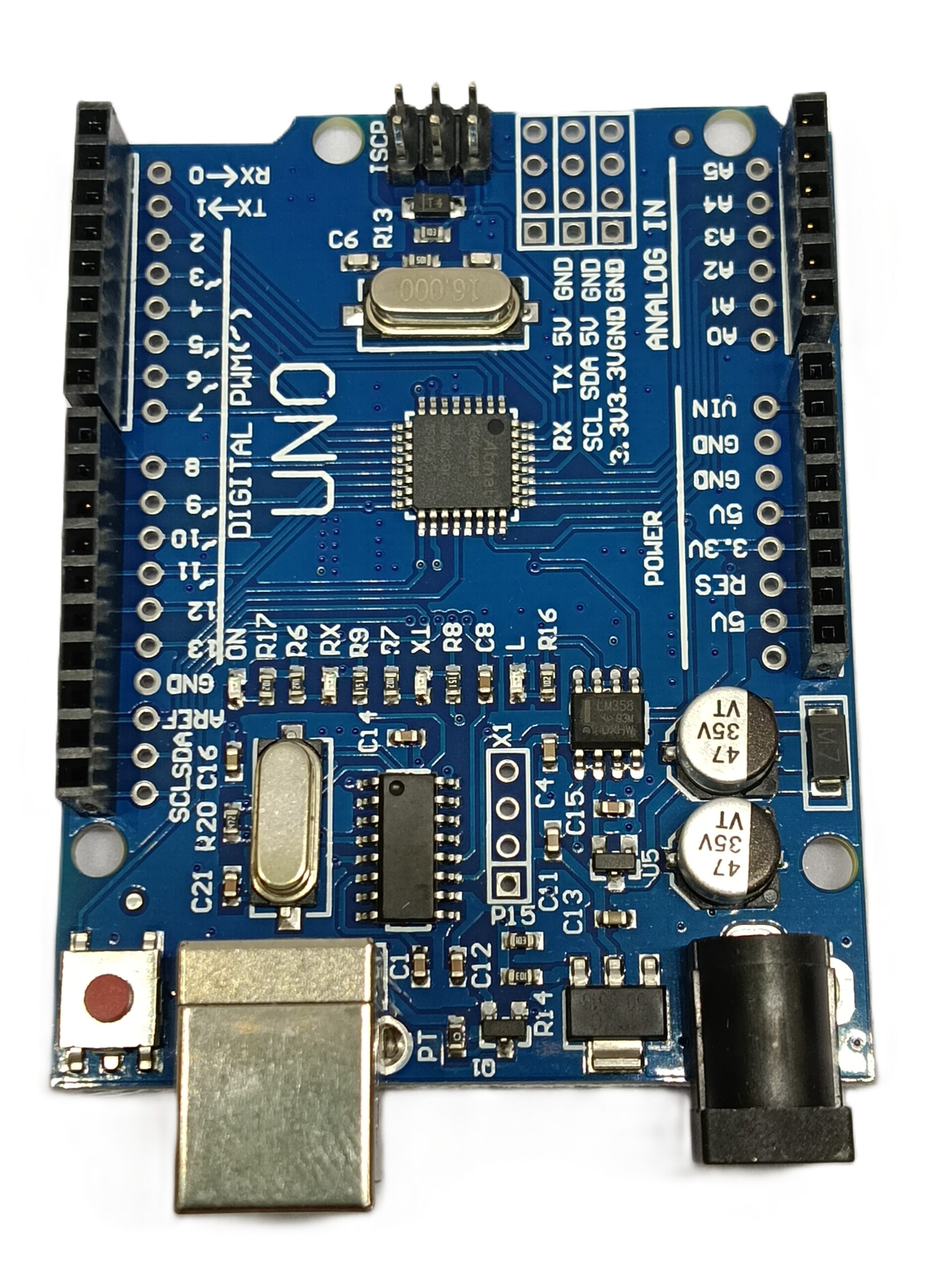 Arduino Uno R3 – ATmega328P Based Development Board for Beginners & Experts
