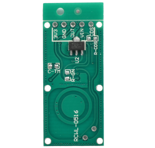 RCWL-0516 Microwave Radar Sensor Module – Human Motion Detection, 3.3V–5V, High Sensitivity, Ideal for IoT and Automation Projects