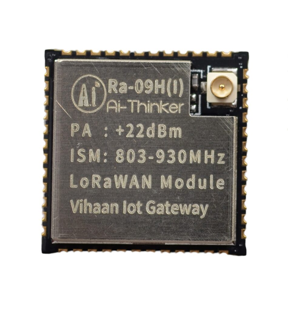 RA-09H LoRa Wireless Module by Vihaan IoT Gateway – 803–930 MHz, AI-Thinker