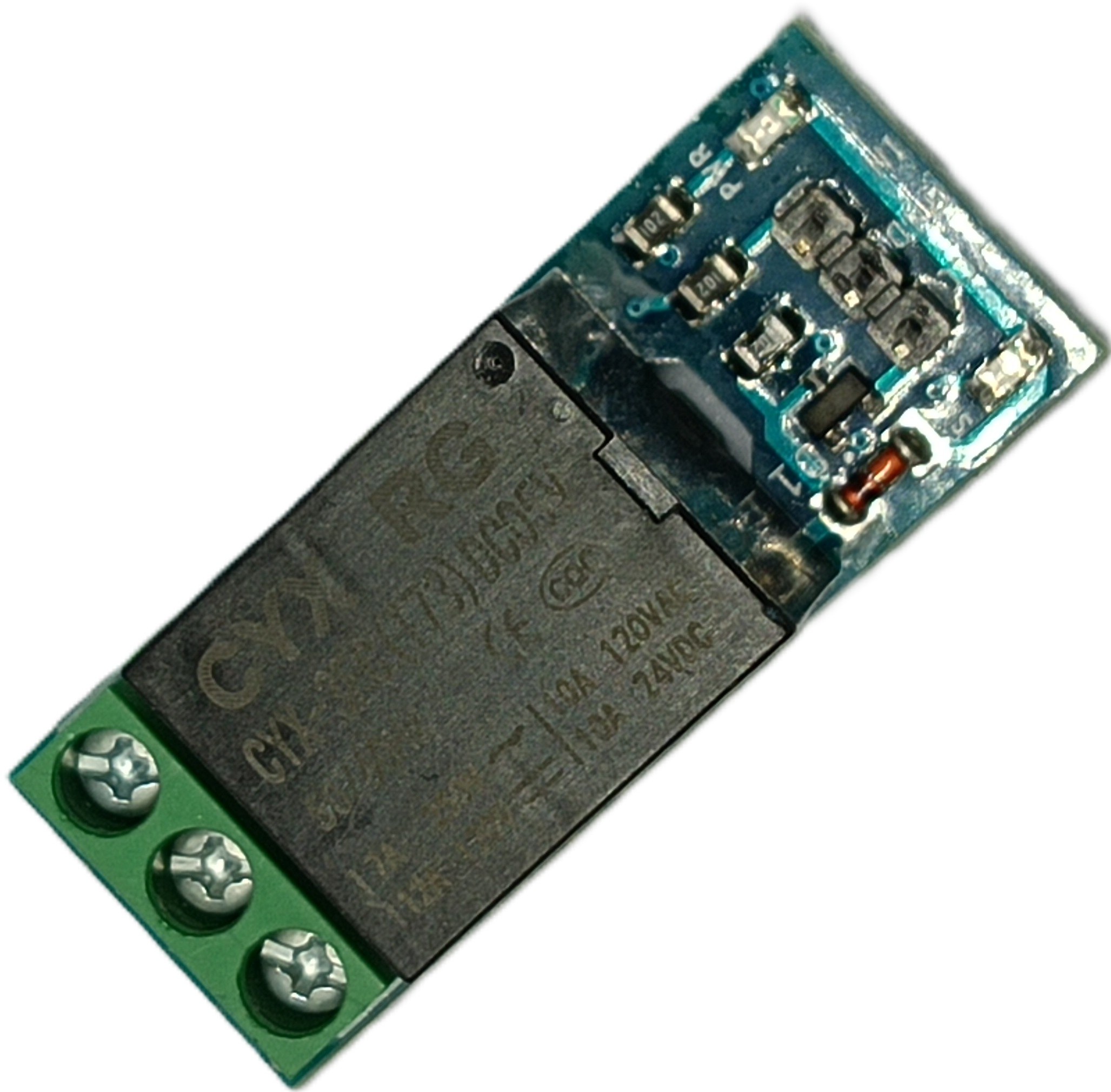 5V 1-Channel Relay Board – 10A 250VAC / 30VDC – Low Level Trigger – Non-Optocoupler – Microcontroller Compatible - Image 2