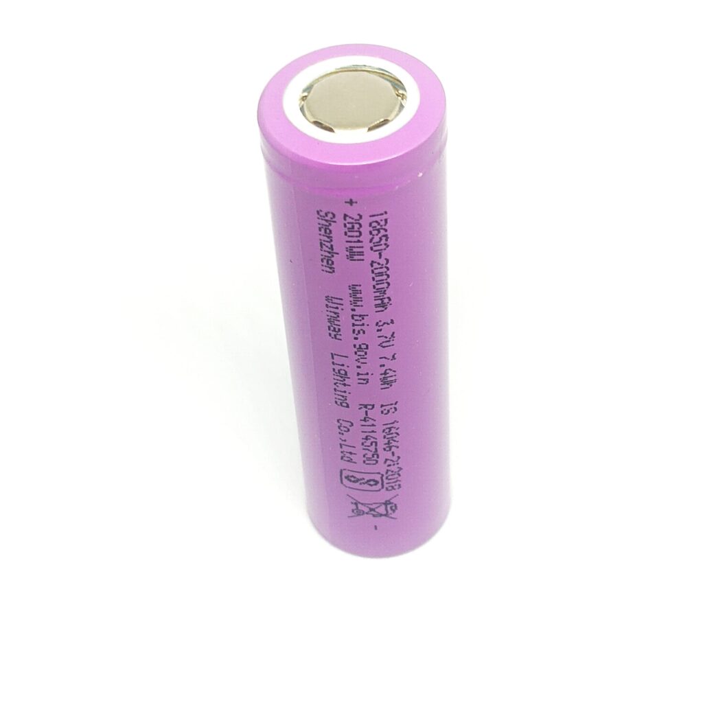 18650 Lithium-Ion Rechargeable Battery 3.7V for DIY, IoT & Power Applications