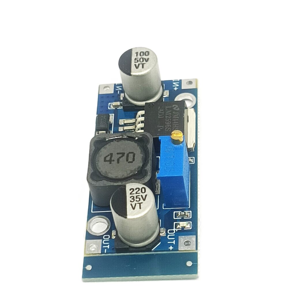 LM2596 DC-DC Step-Down (Buck) Converter Module – Adjustable Power Supply 3A