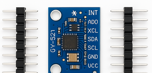 GY-521 MPU-6050 6-Axis Accelerometer and Gyroscope Motion Sensor Module (I2C Interface)